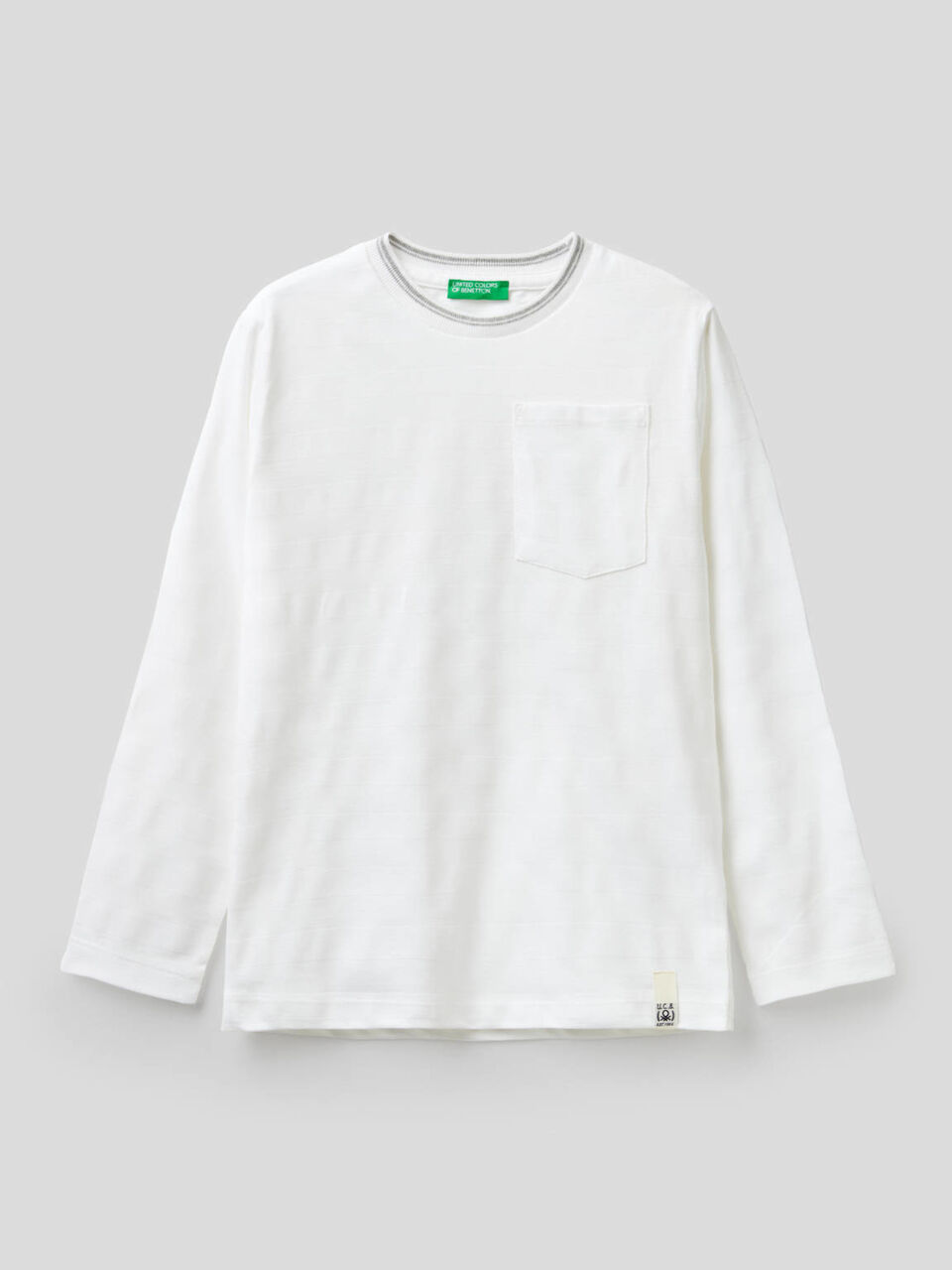 Long sleeve t-shirt with pocket image number 1