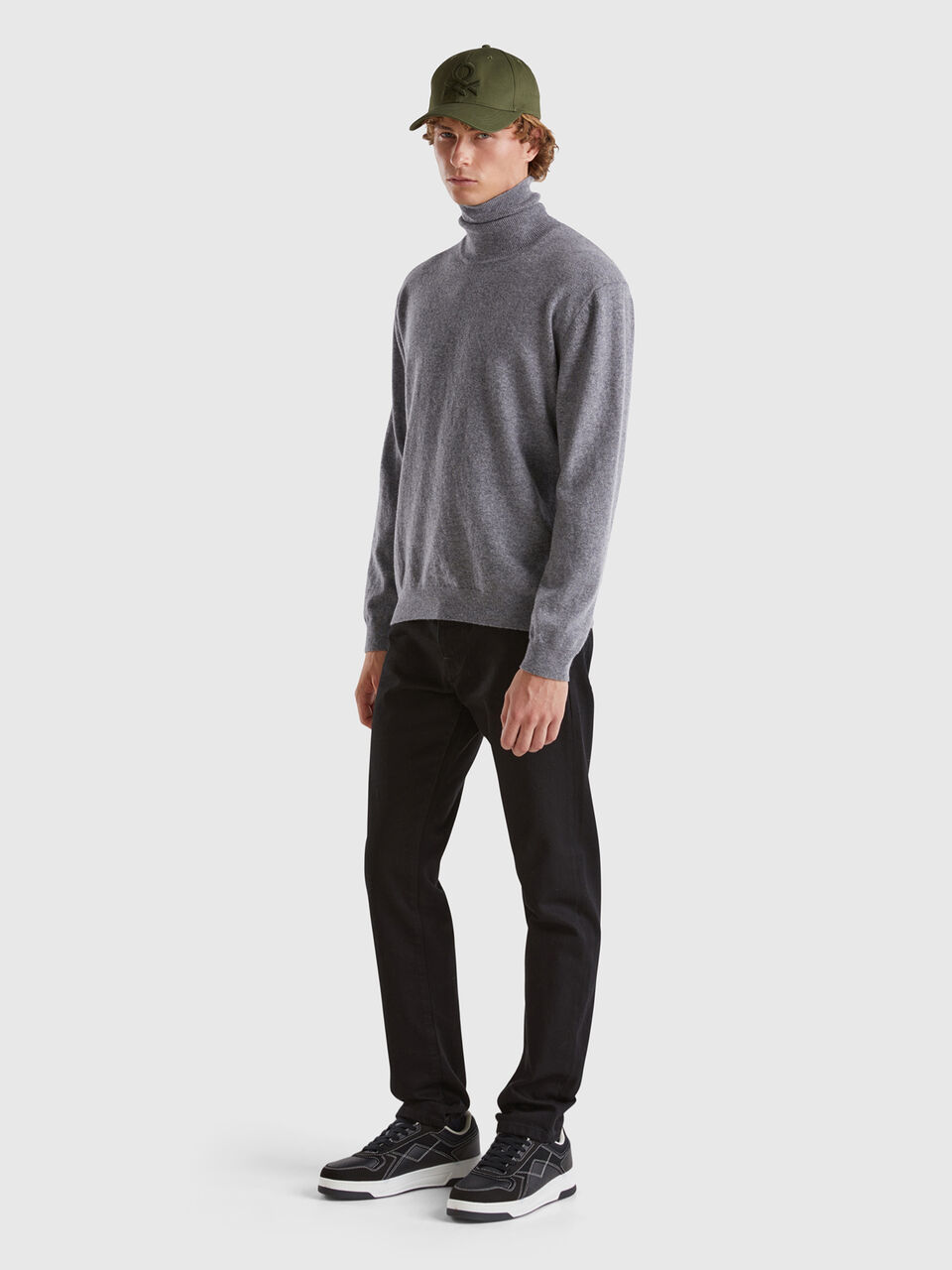 TURTLE NECK SWEATER Men image number null