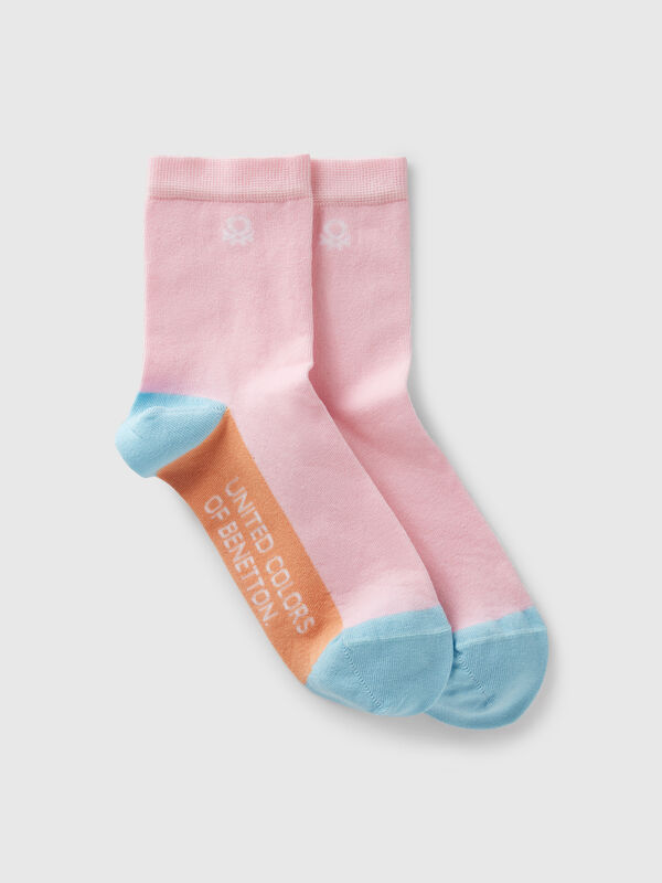 Color block socks
