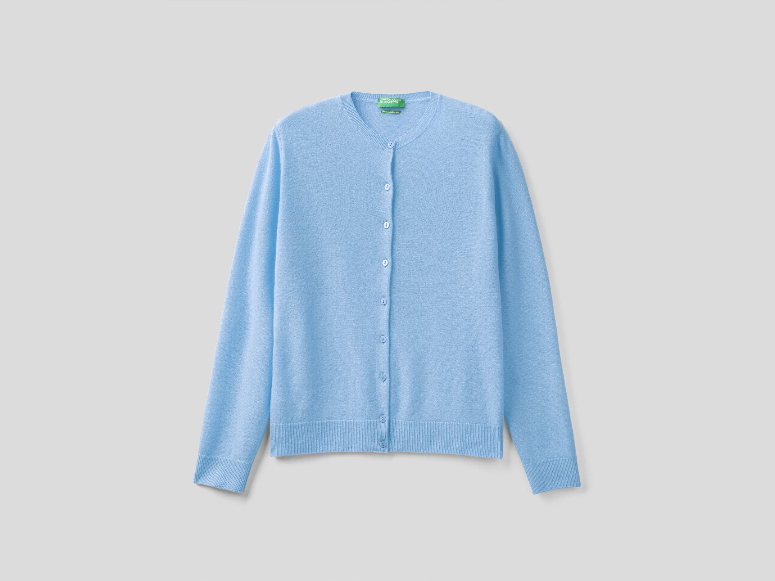 pale blue cardigans