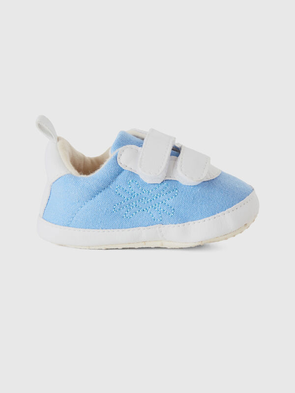 First steps shoes in canvas New Born (0-18 months)