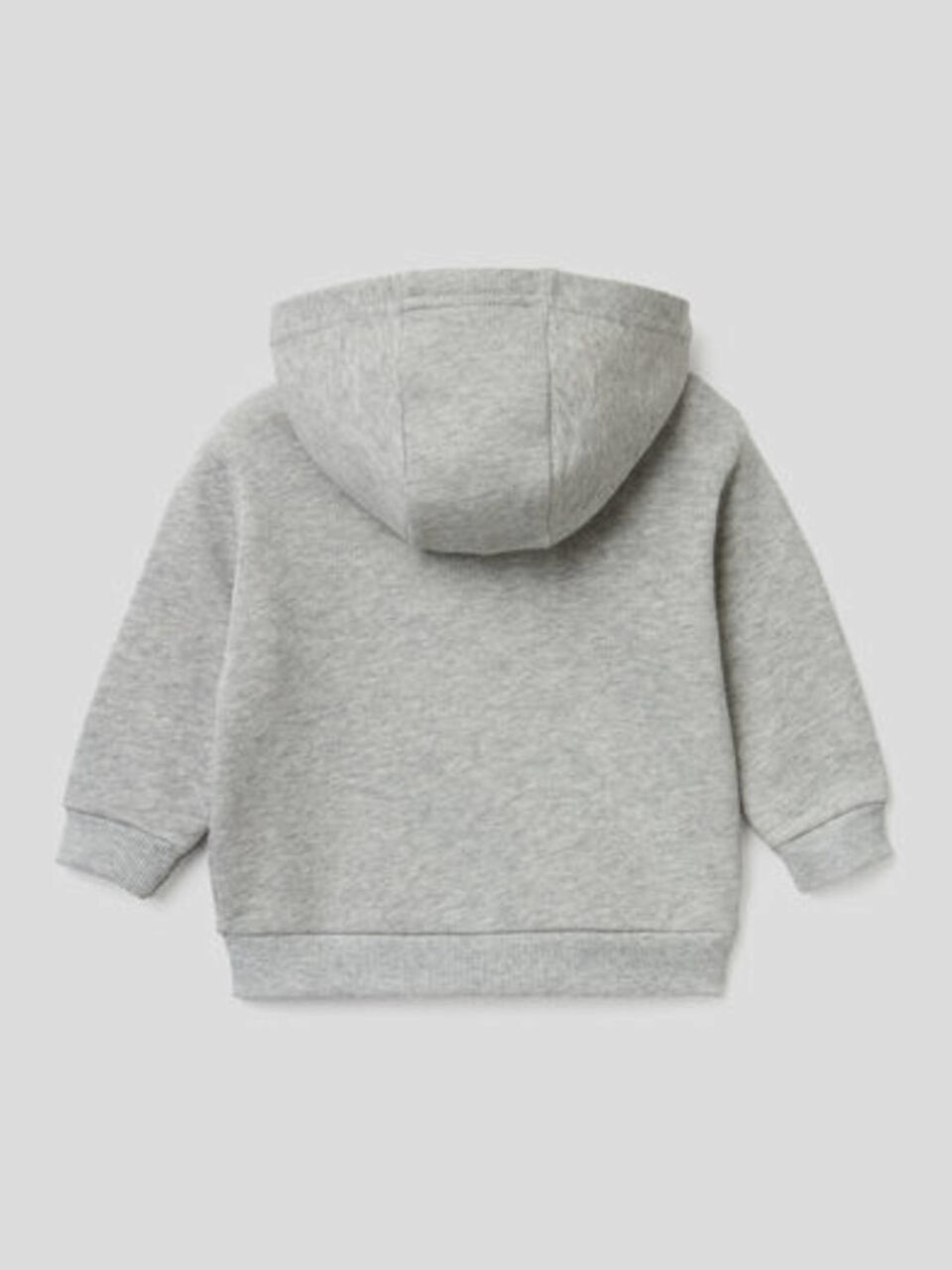 Zip-up hoodie in organic cotton image number 2