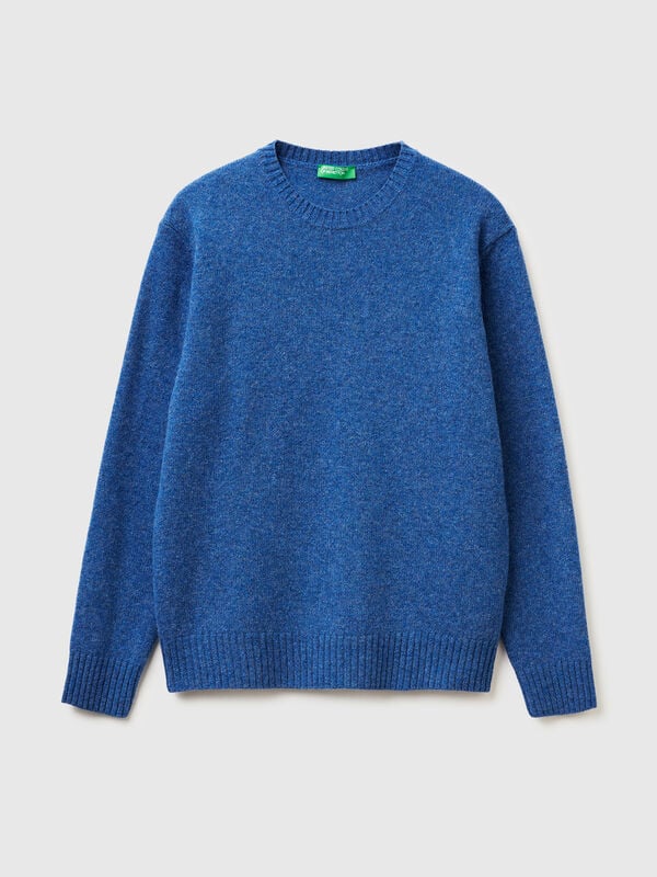 Sweater in Shetland wool Men