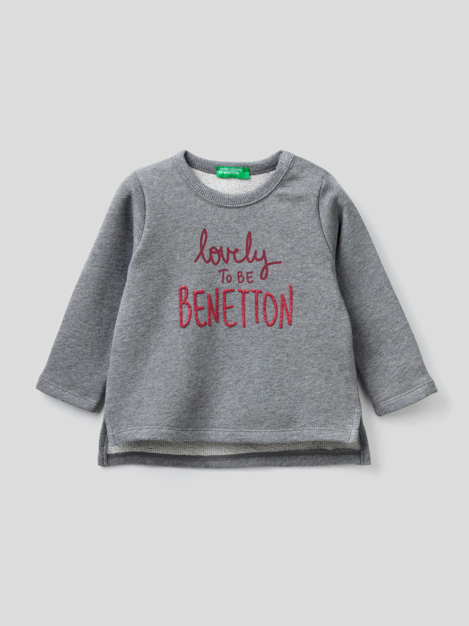 Sweatshirt in organic cotton image number 1
