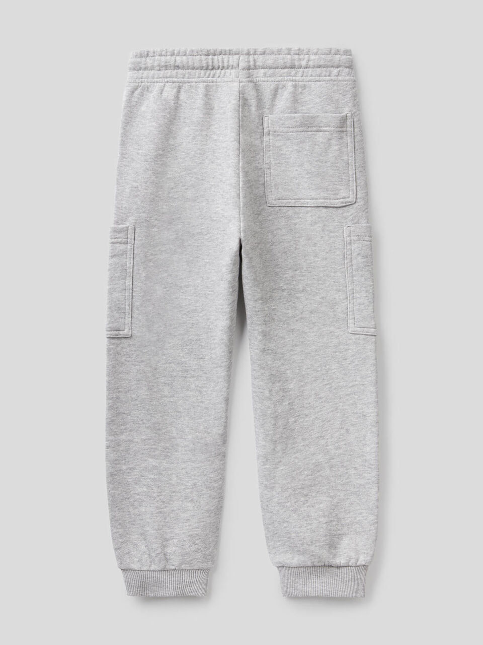 Cargo sweatpants in pure cotton image number 2