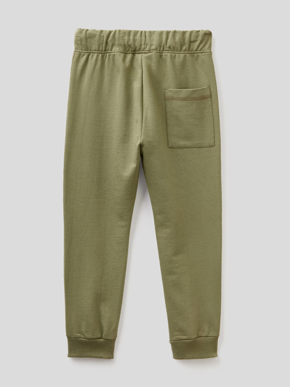 100% cotton sweatpants with logo image number 2