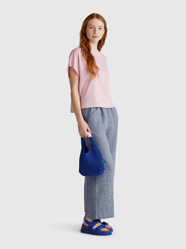Trousers with wide leg Women