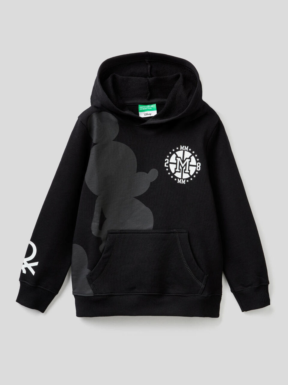 Mickey Mouse print hoodie image number null