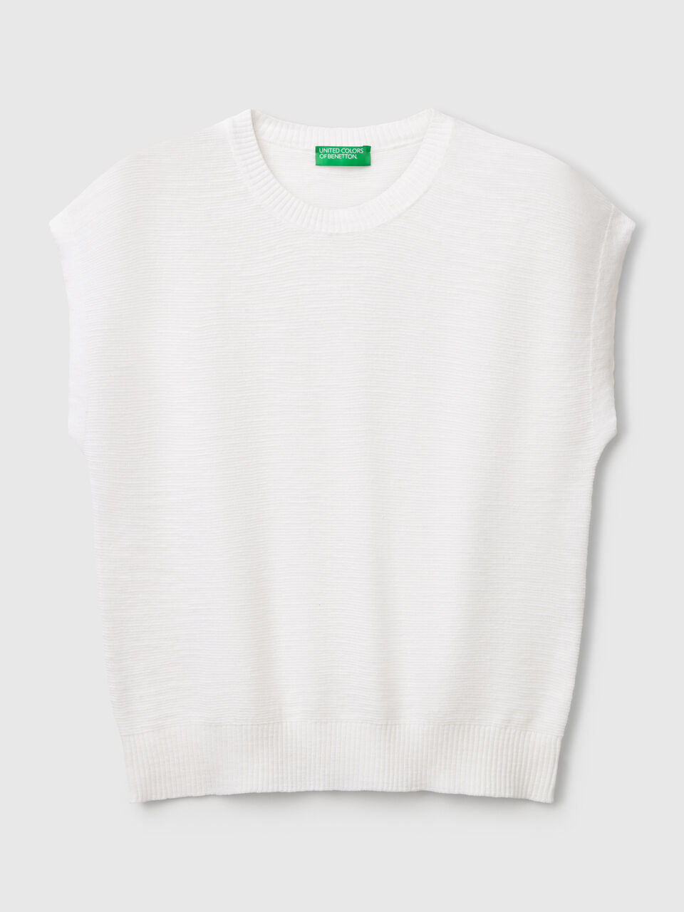SLEEVELESS SWEATER Women image number 1