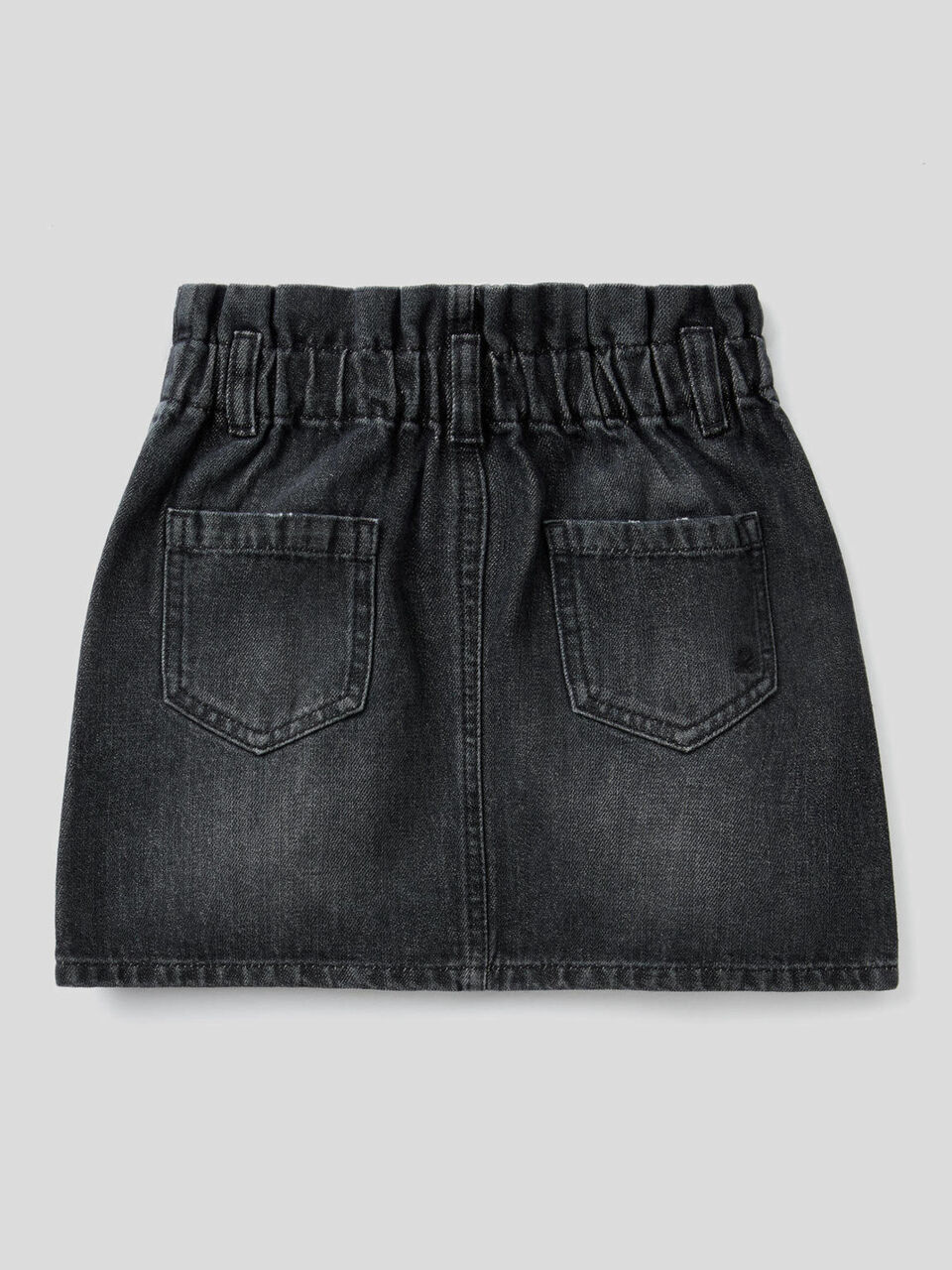 Short skirt in 100% cotton denim image number 2