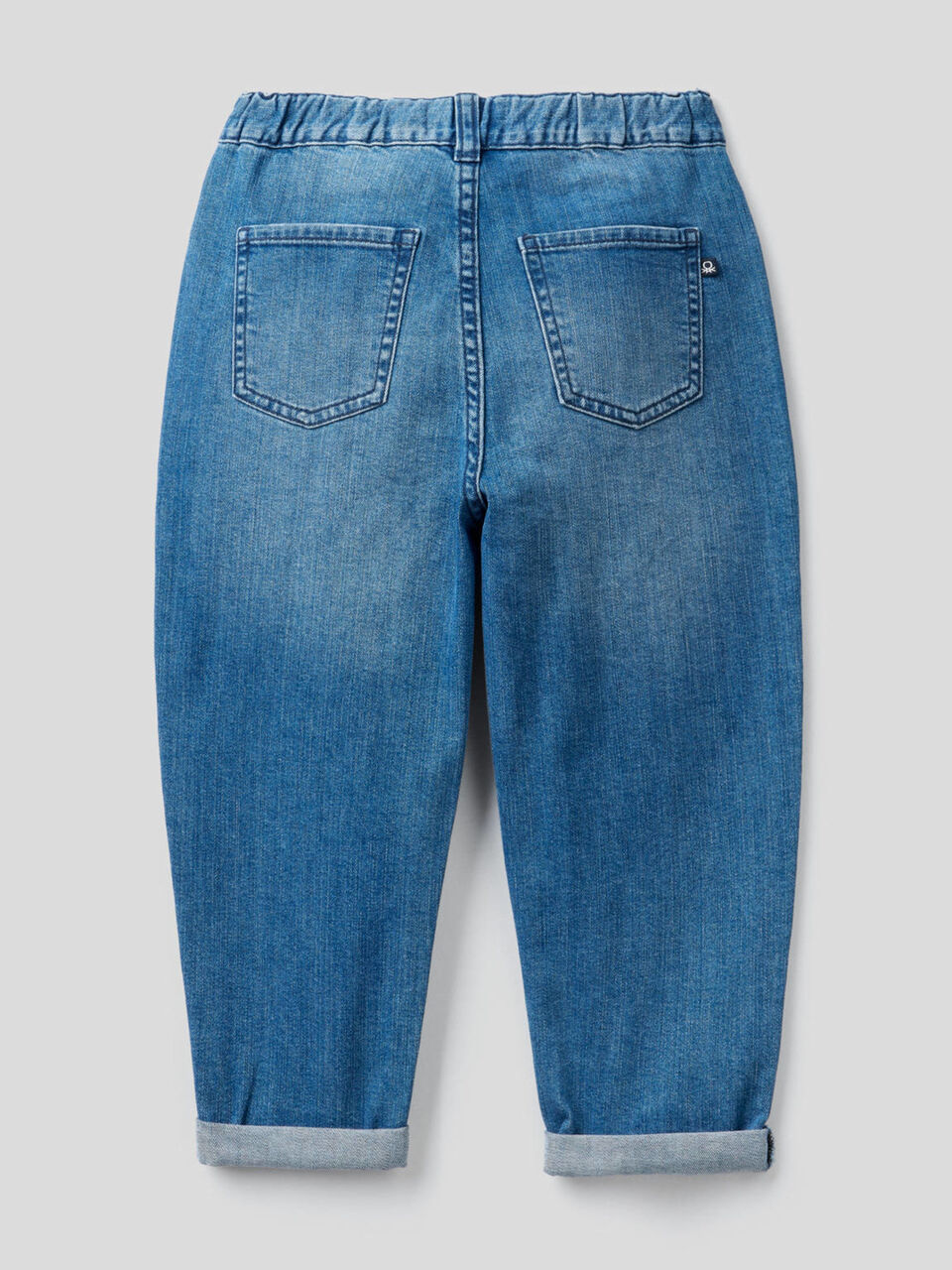 Slouchy jeans in stretch cotton image number 2