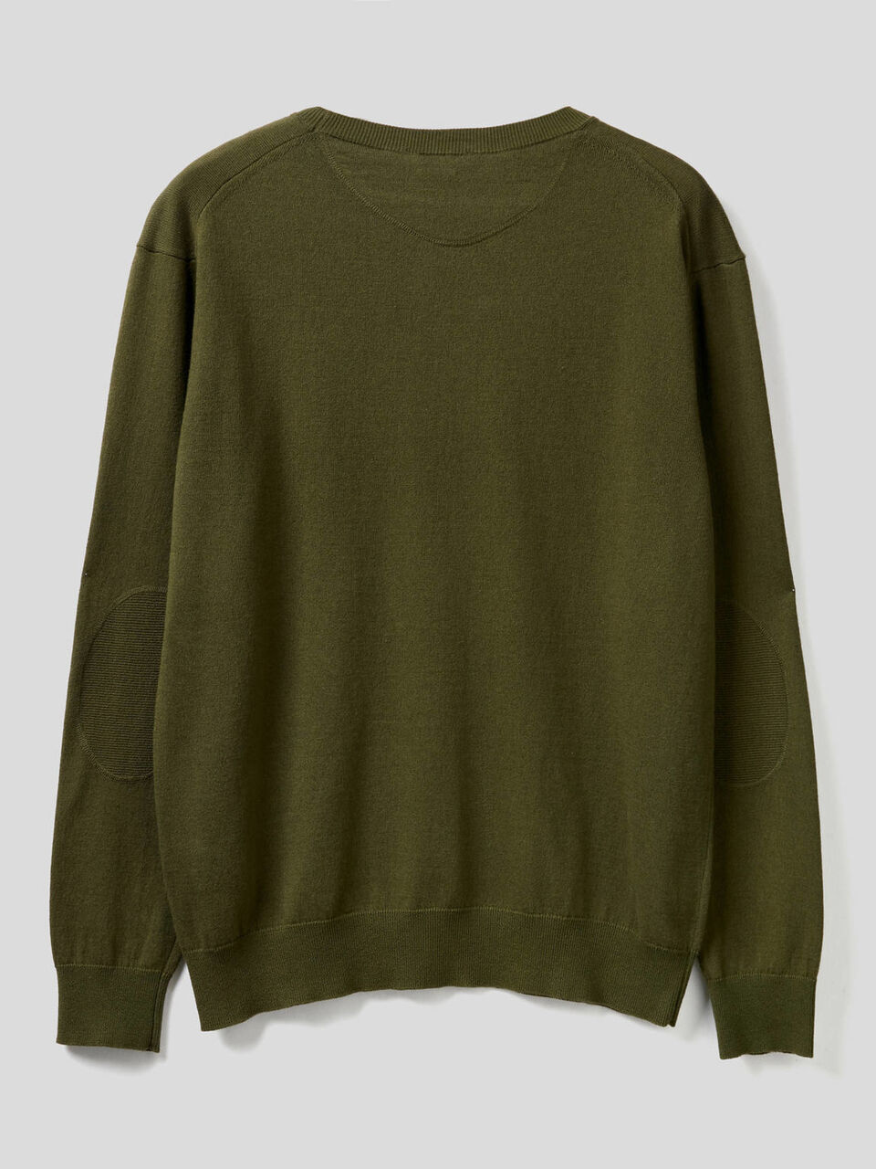 Sweater in cashmere and cotton blend Men image number 2