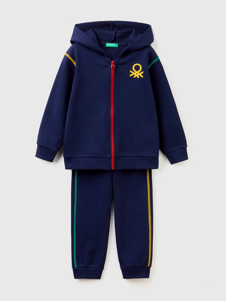 Sweat tracksuit in 100% cotton