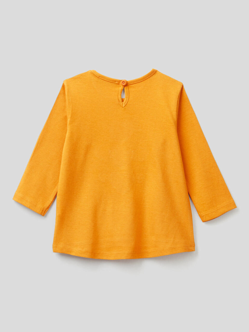 Organic cotton t-shirt with applique image number 2