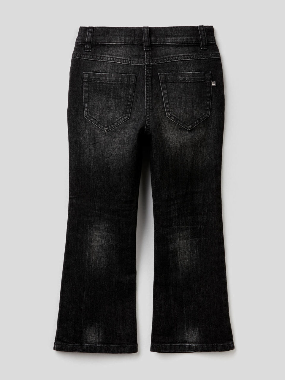 Flared jeans in stretch cotton image number 2