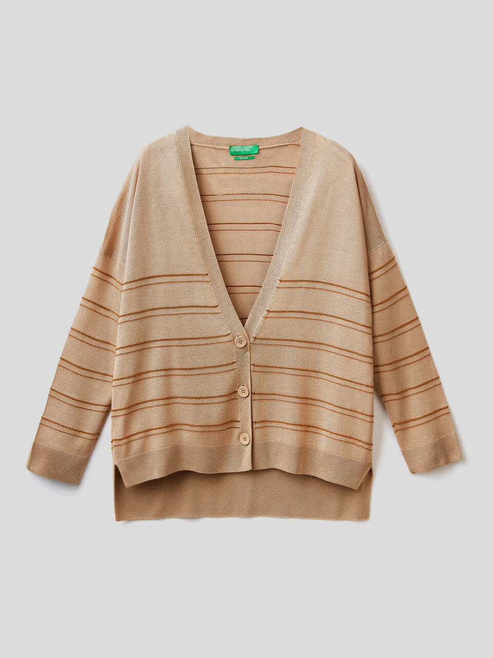 Silk blend cardigan image number 1
