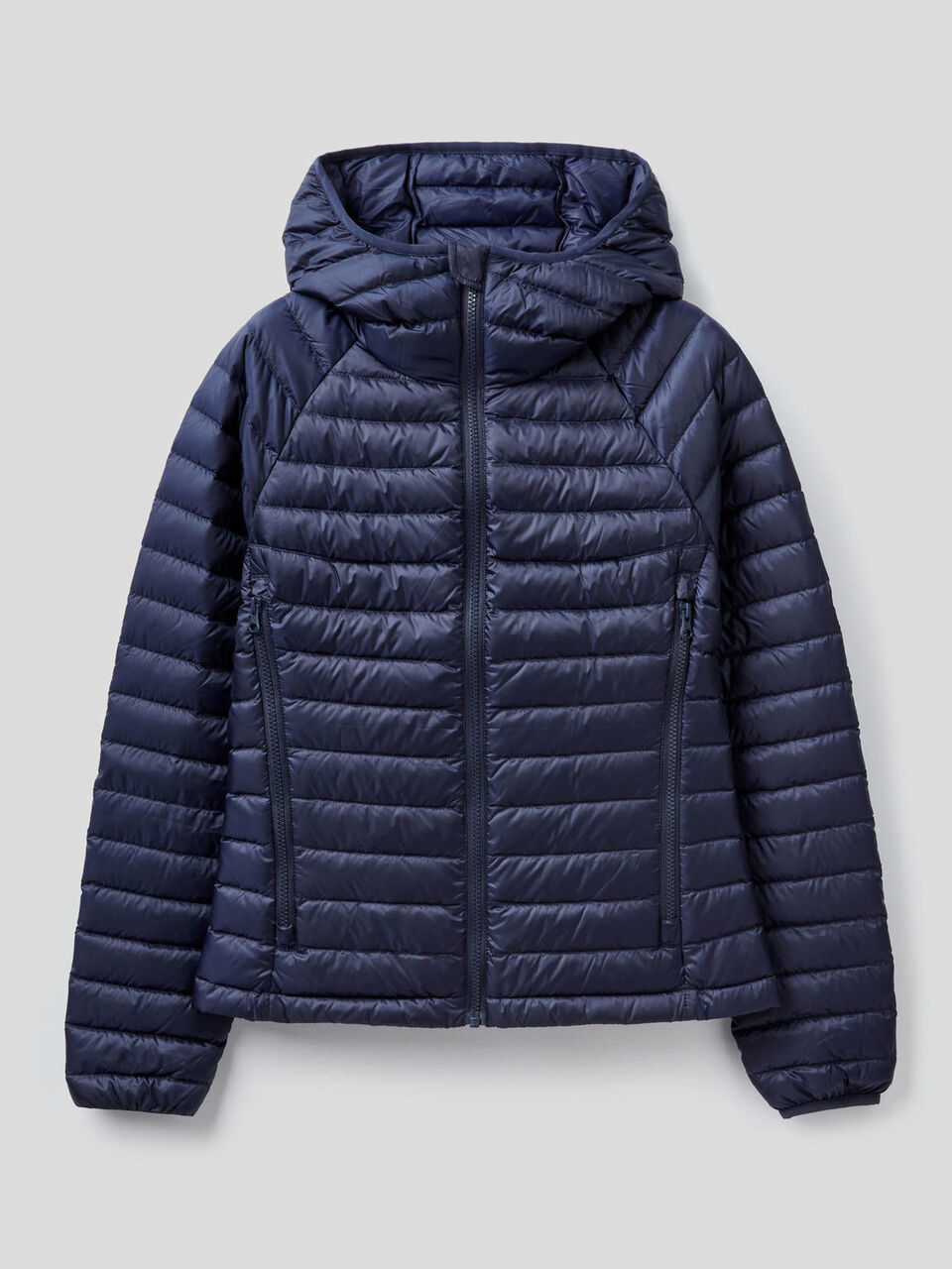 Puffer jacket with hood image number 1