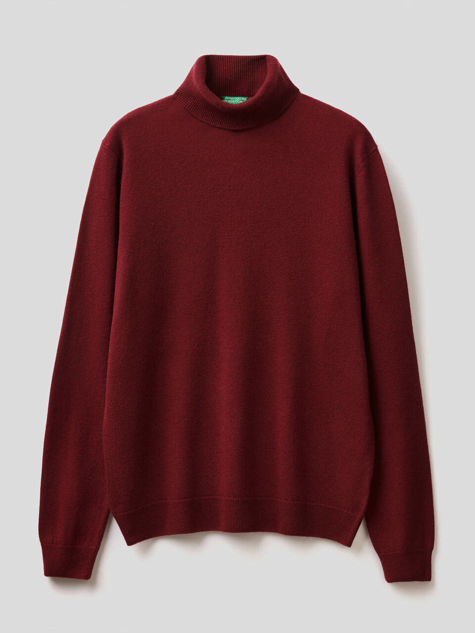 Turtleneck in pure virgin wool image number 1