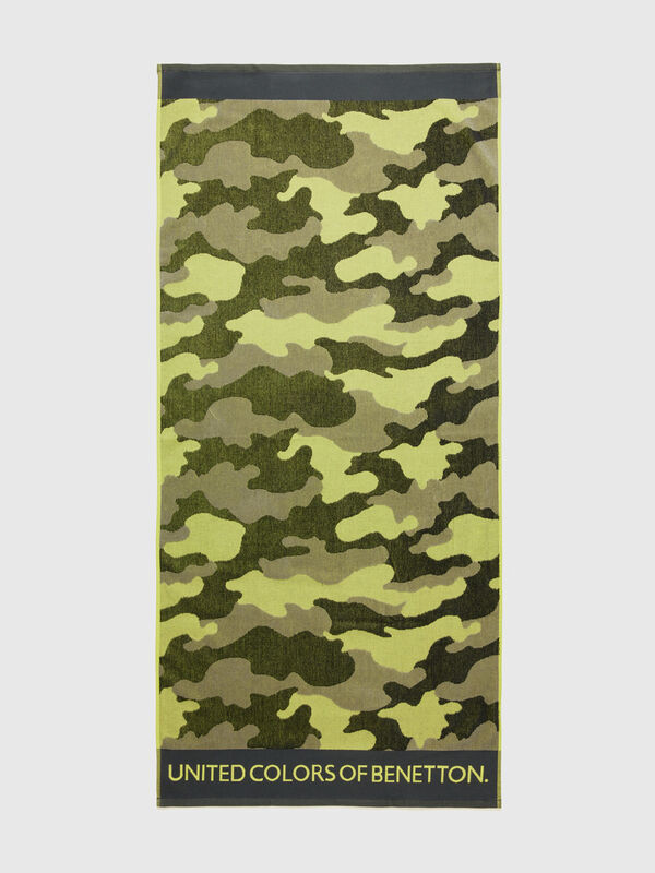 Camouflage beach towel Junior Boy