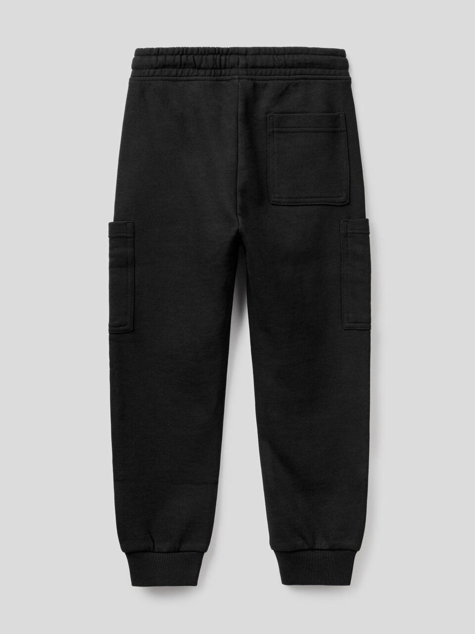Cargo sweatpants in pure cotton image number 2