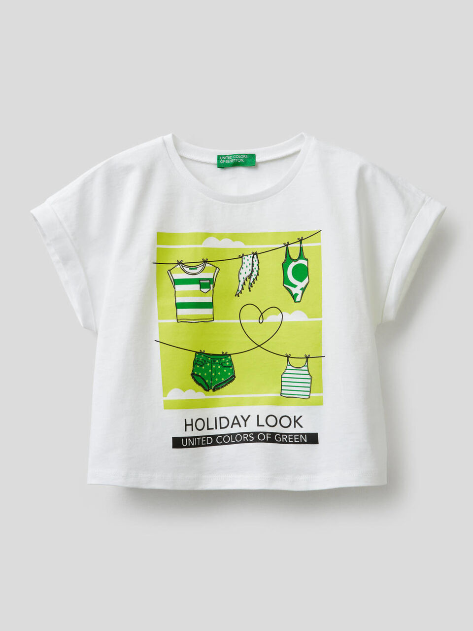Boxy fit t-shirt with print image number 1