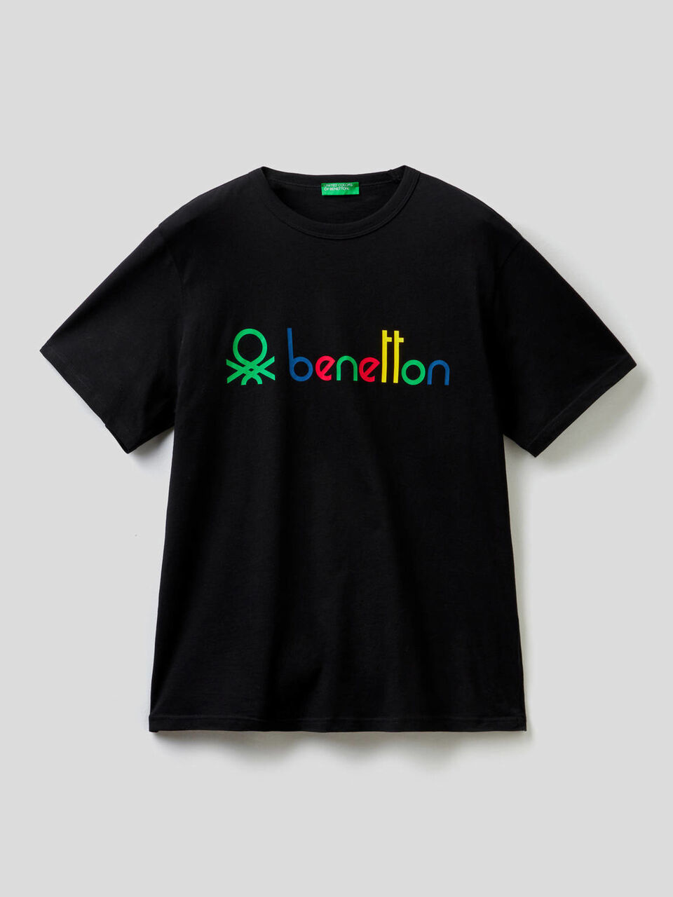 T-shirt with logo print image number 1