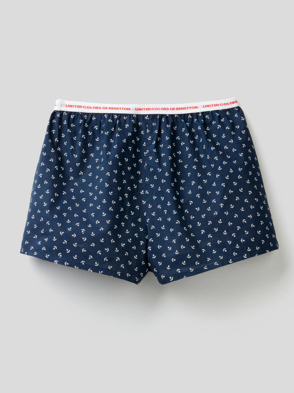 Patterned shorts in pure cotton image number 2