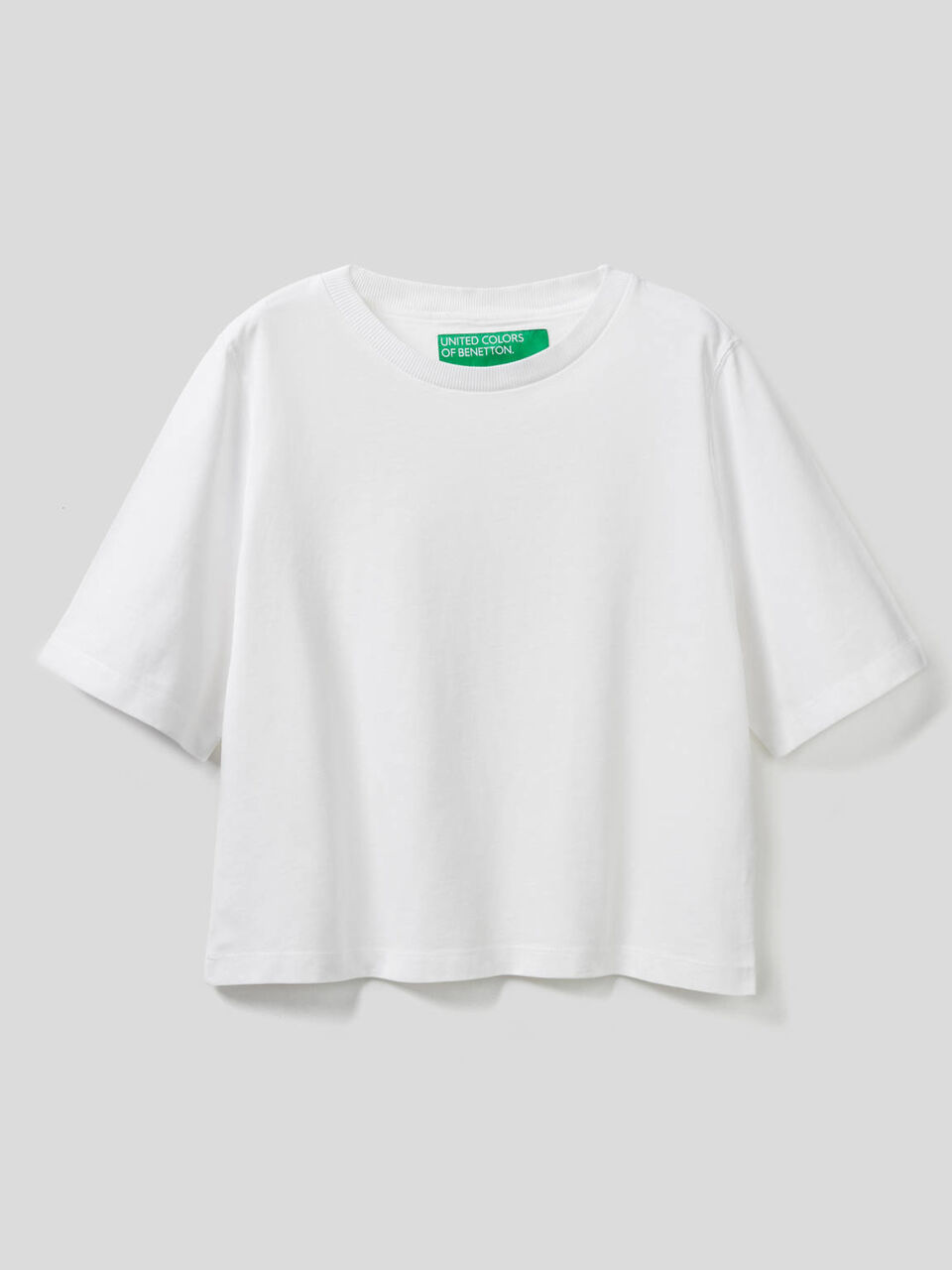 100% cotton boxy fit t-shirt image number 1