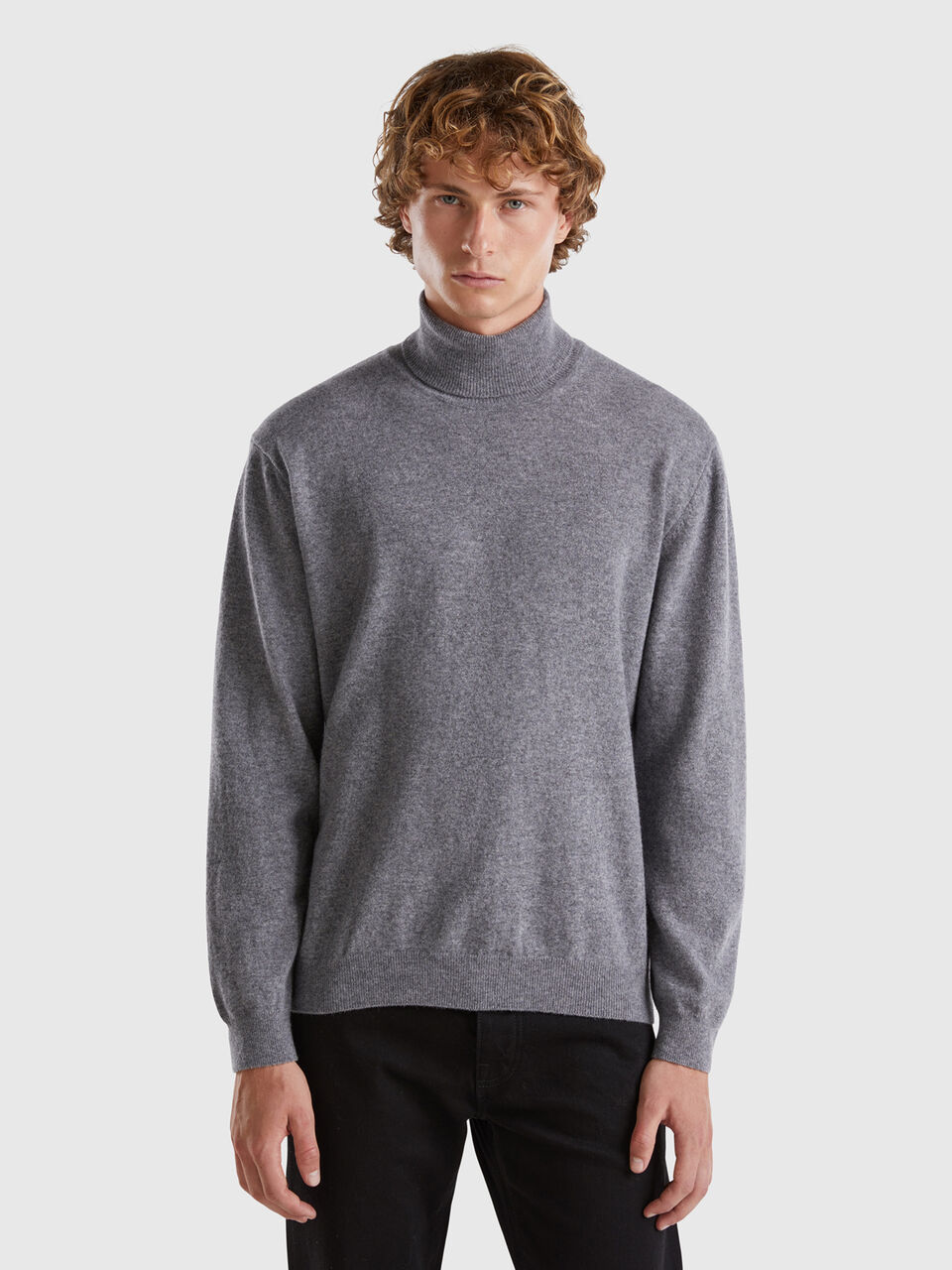 TURTLE NECK SWEATER Men image number null