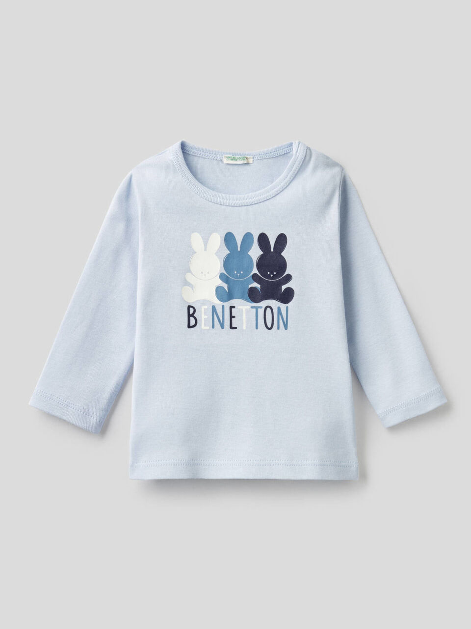 Long sleeve 100% organic cotton t-shirt image number 1