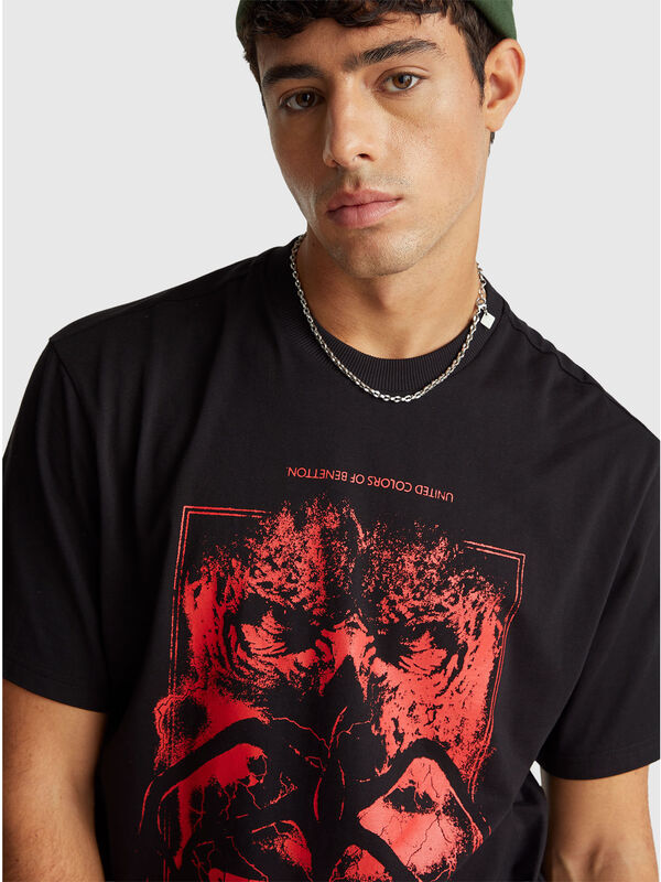 T-shirt with Stranger Things print Men