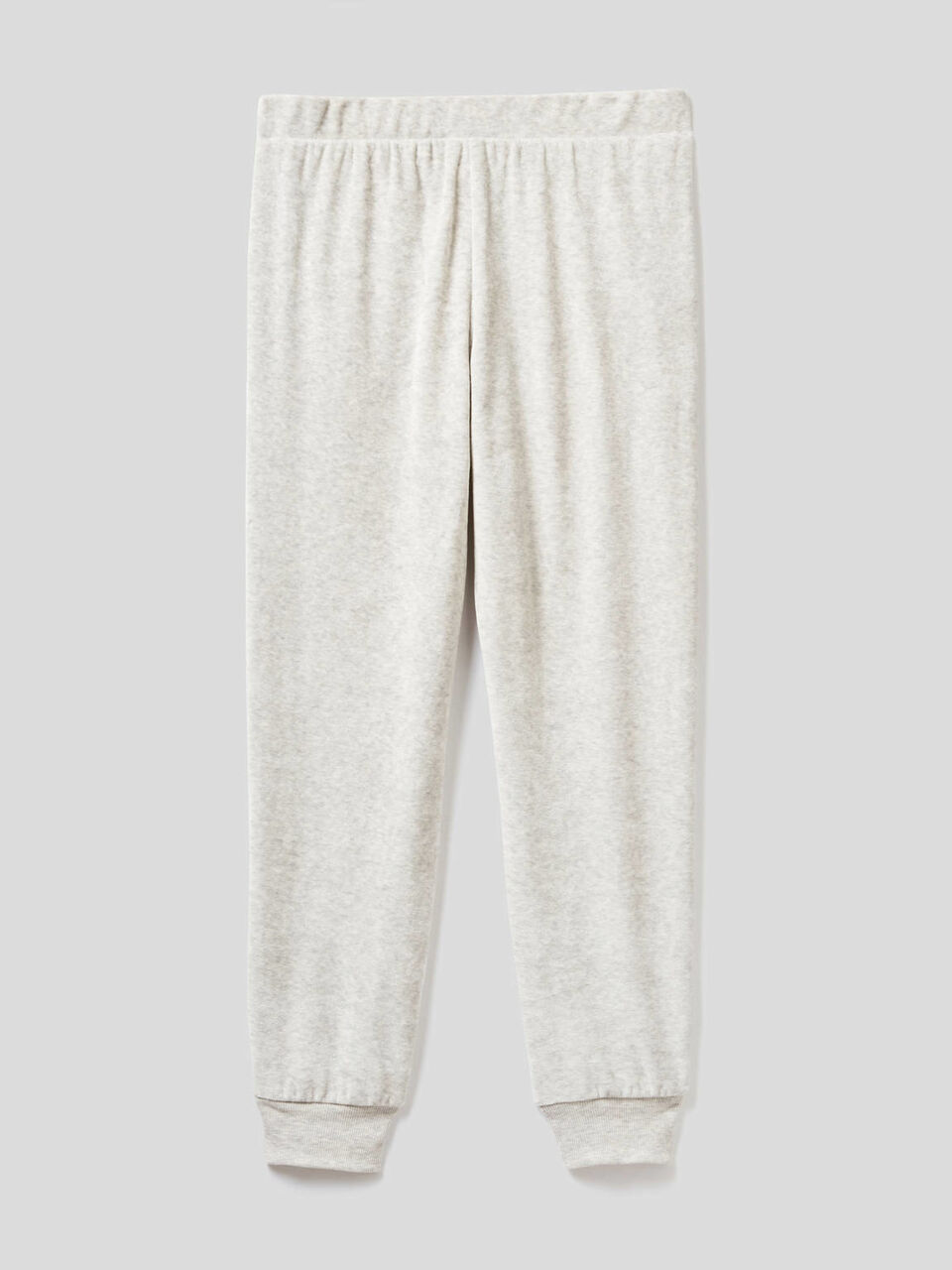 Chenille trousers with side bands image number 2