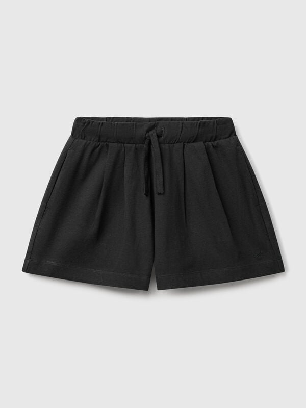 Shorts in pure cotton Junior Girl
