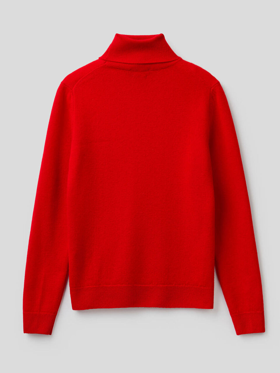 Turtleneck sweater in pure virgin wool image number 2