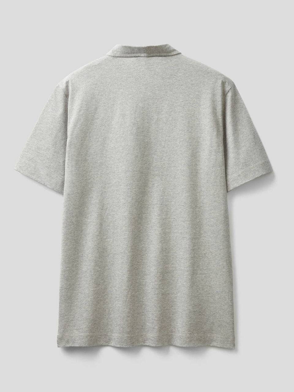 Slim fit polo in 100% cotton image number 2