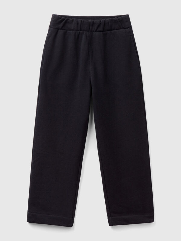 High-waisted sweatpants