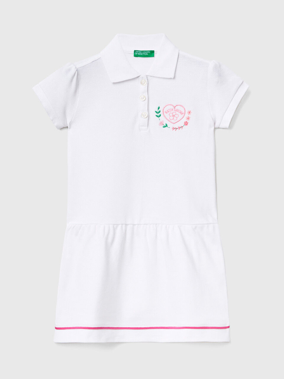 Short polo-style dress