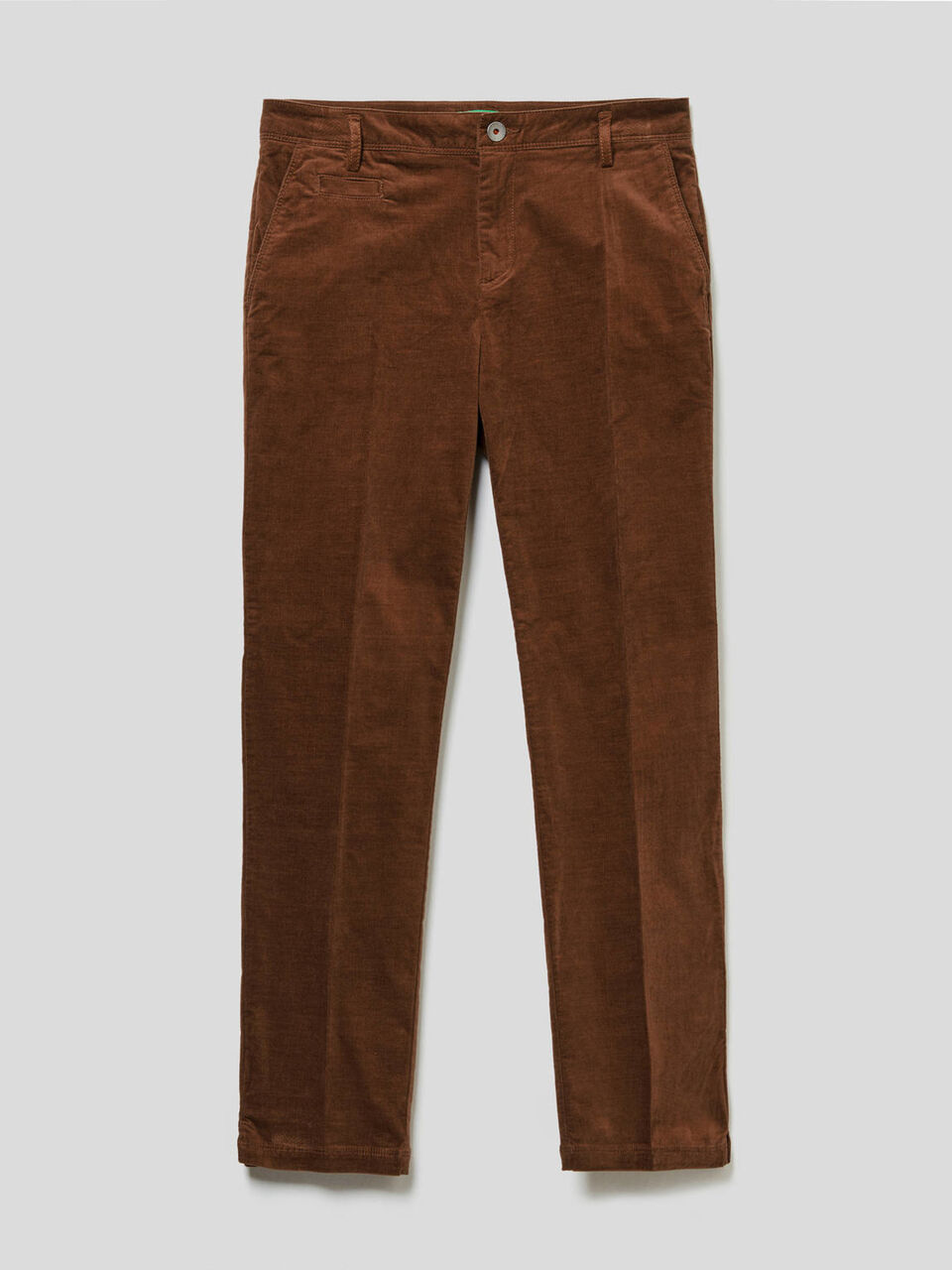 Stretch velvet chinos image number 1