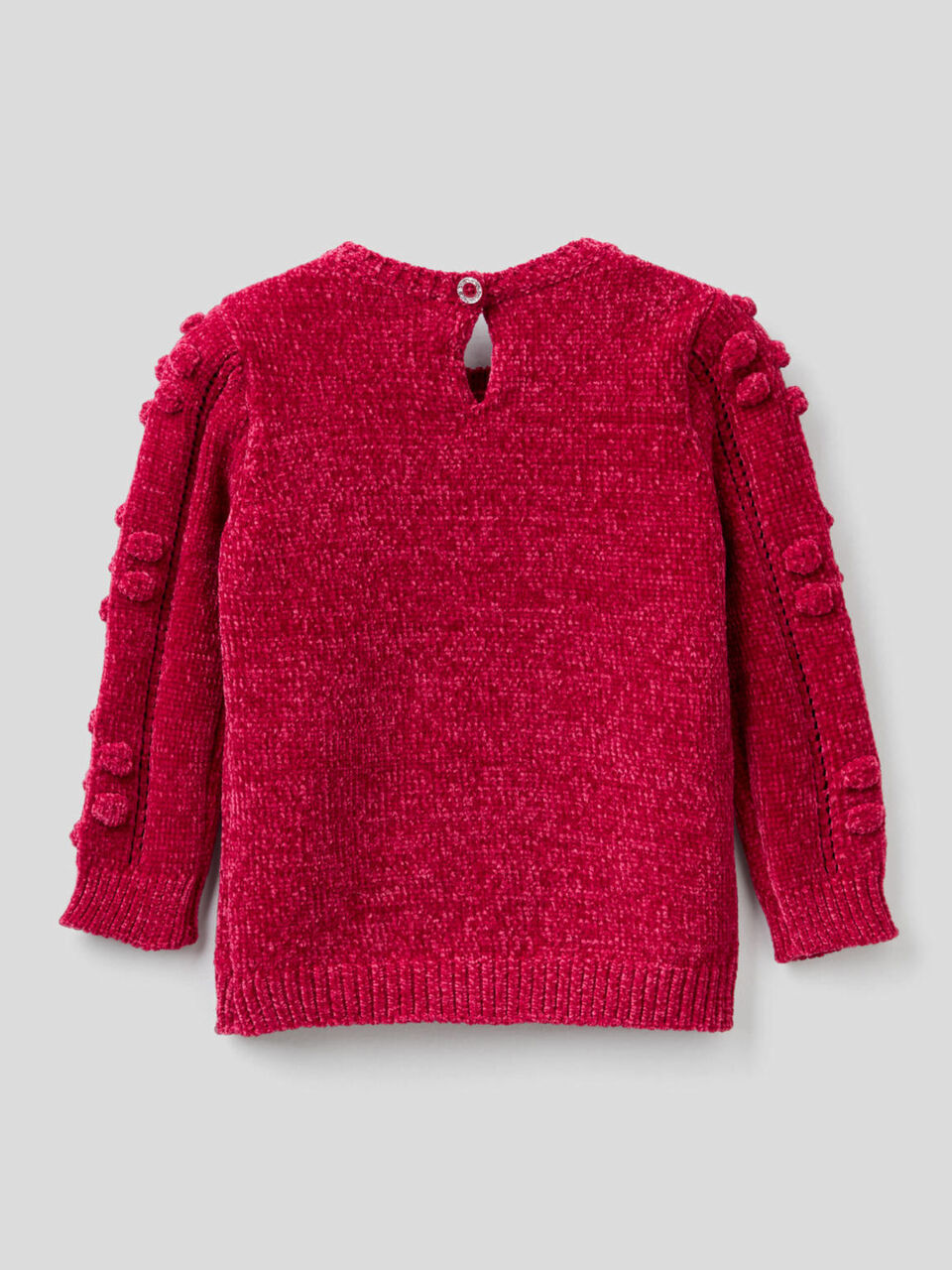 Knit chenille sweater image number 2