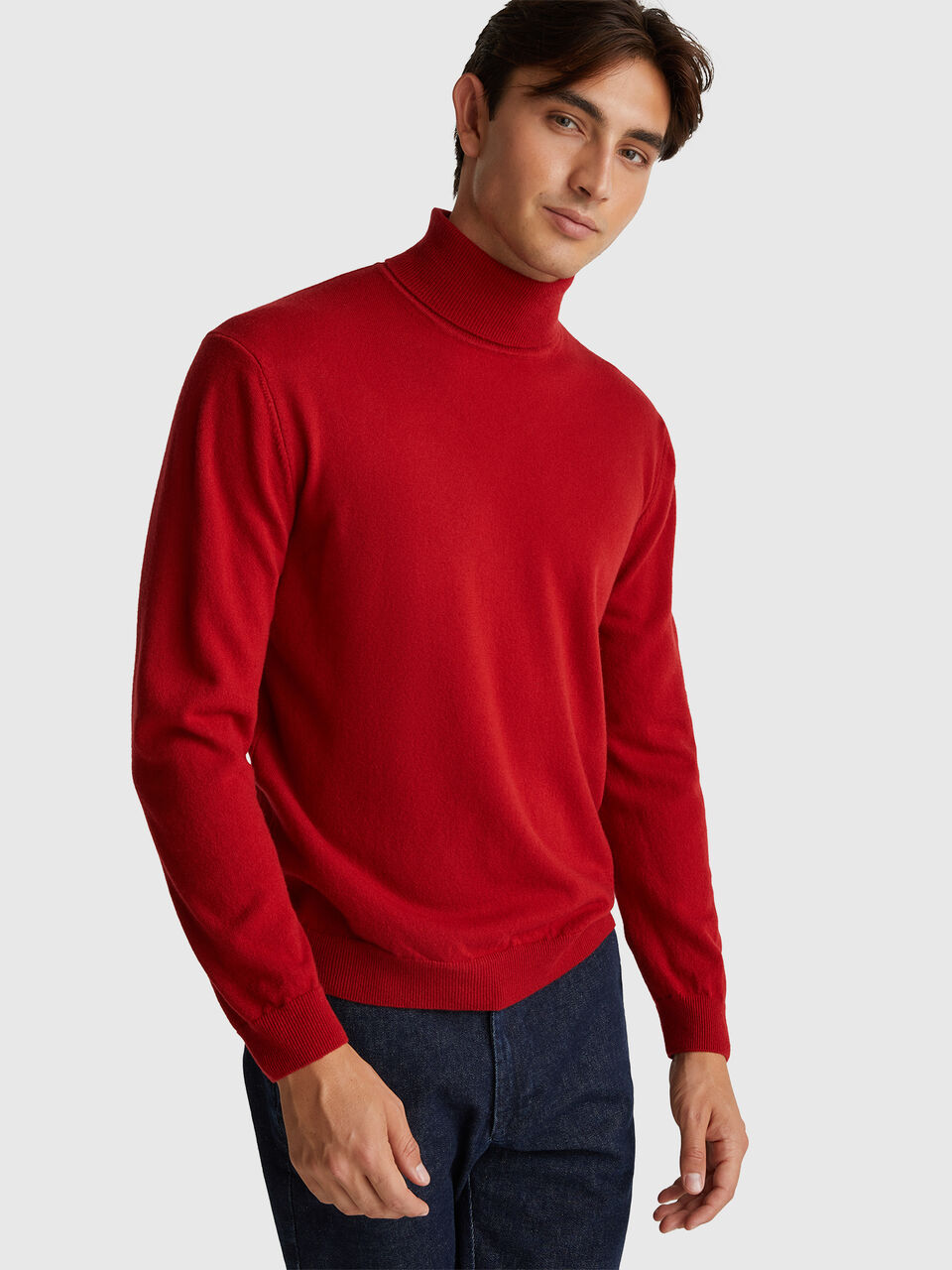 TURTLE NECK SWEATER Men image number null