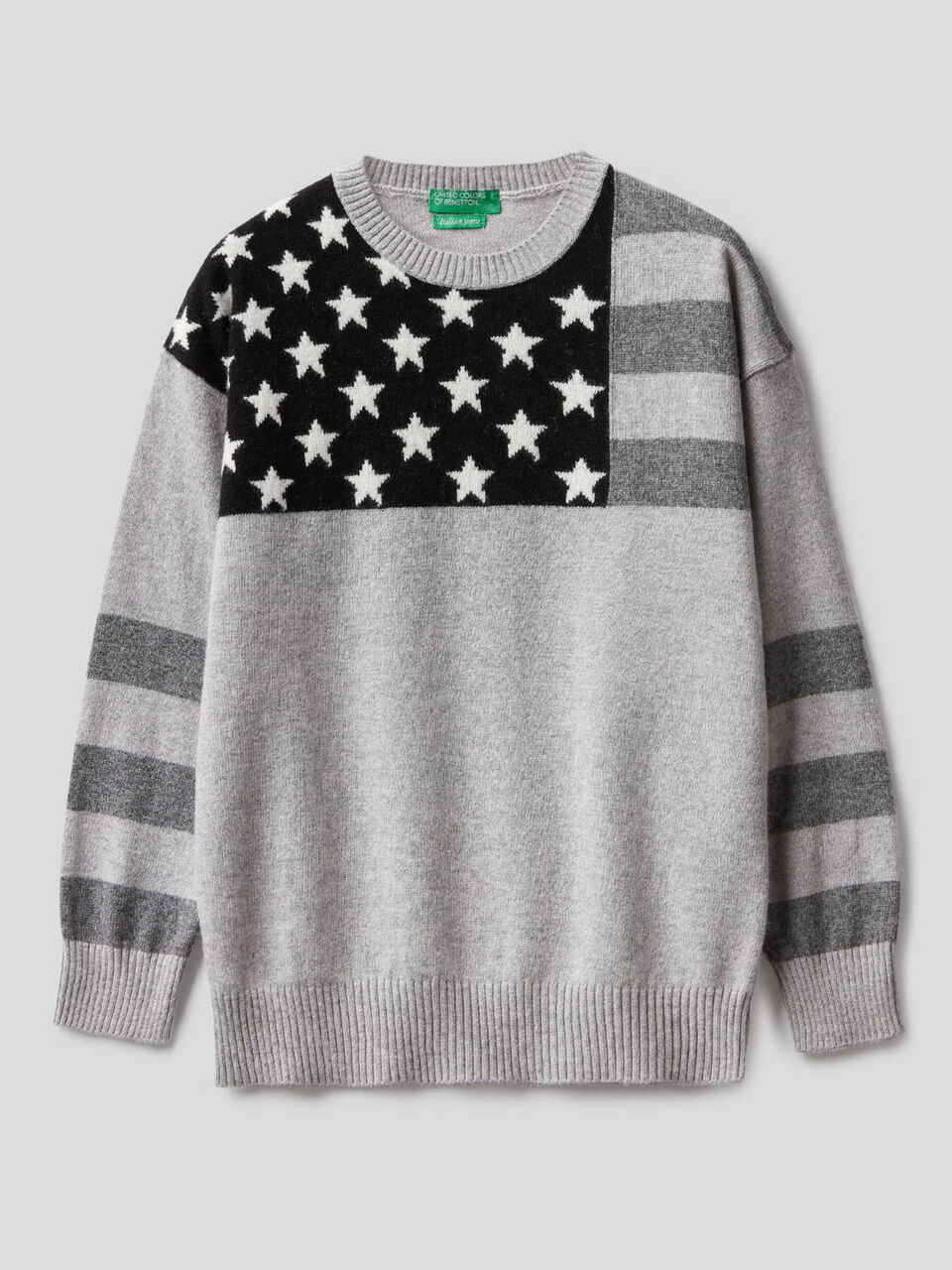 Sweater with inlay image number 1