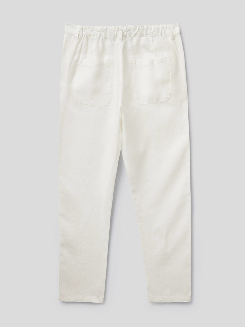 Chino pants in pure linen image number 2