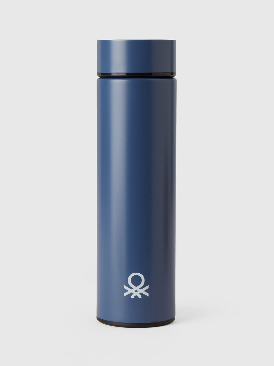500 ml dark blue insulated water bottle image number 1