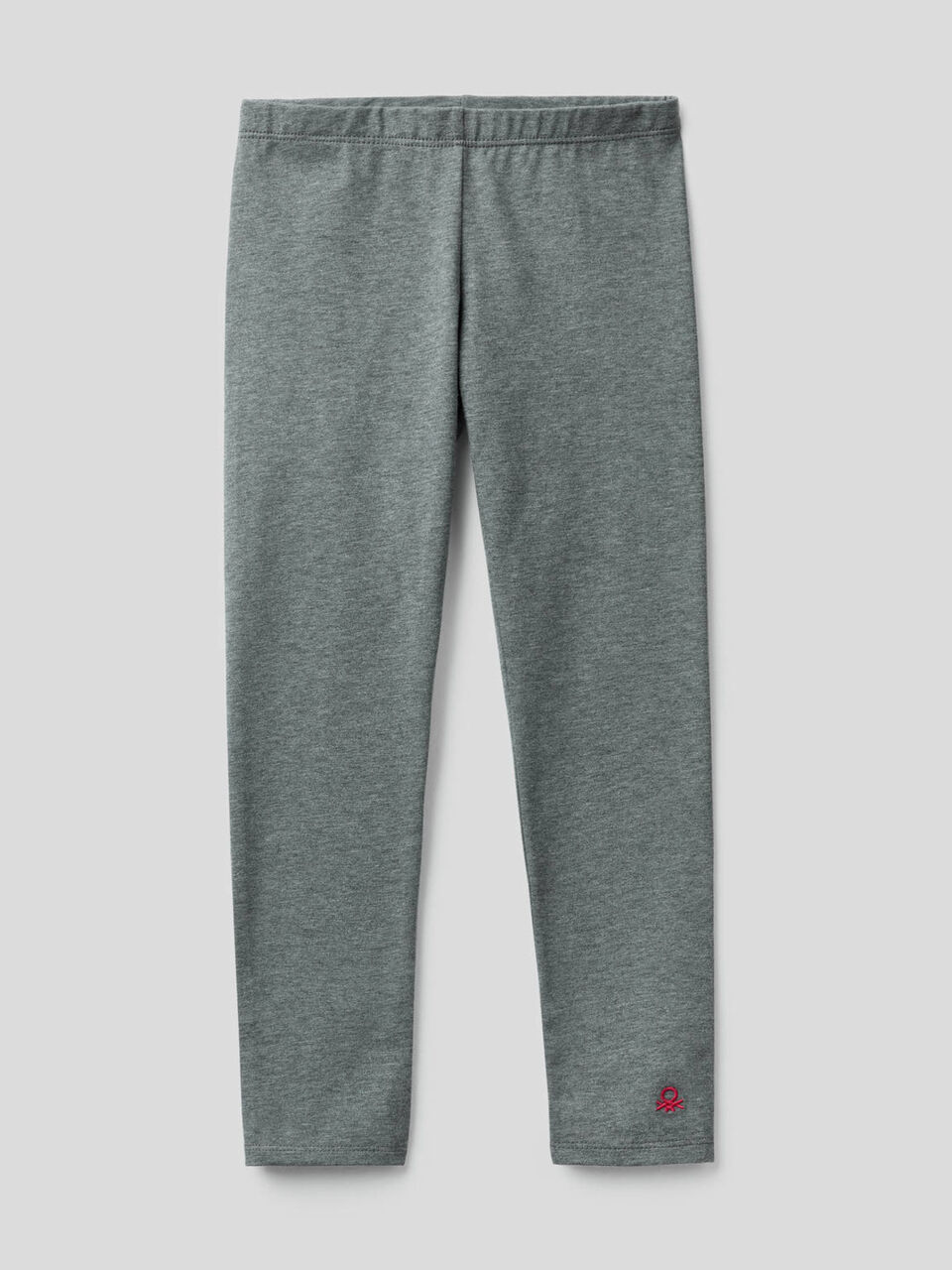 Stretch cotton leggings image number 1