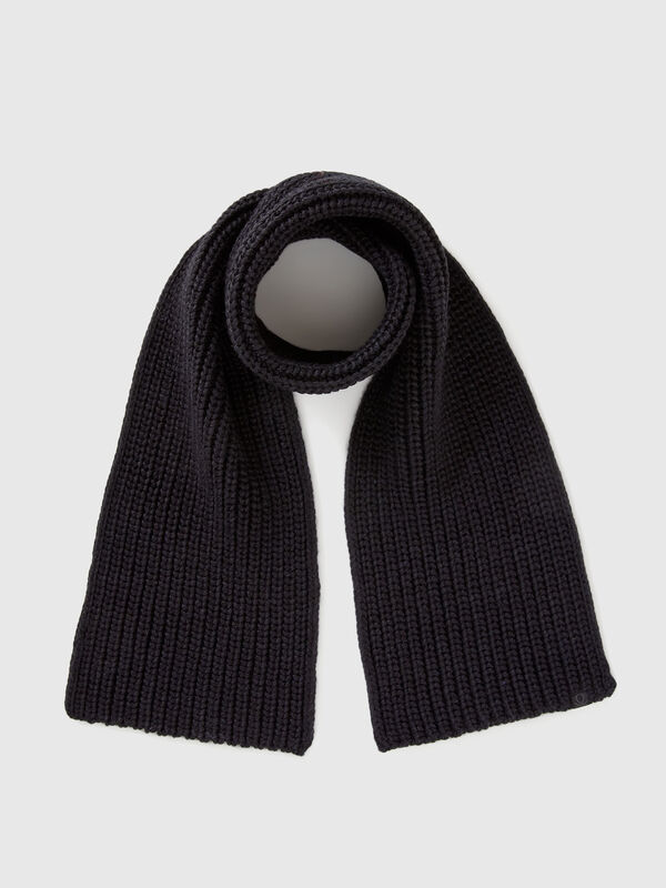 Wool blend scarf Junior Boy