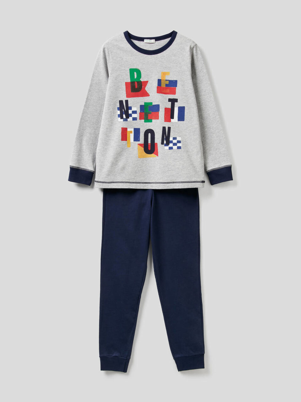 100% cotton pyjamas with print image number 1
