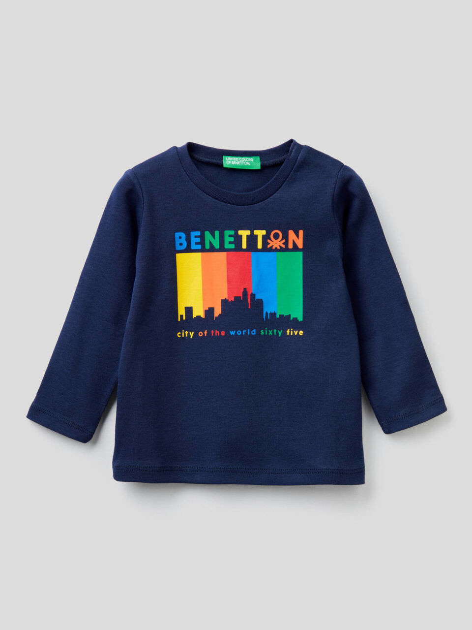 Long sleeve organic cotton t-shirt image number 1