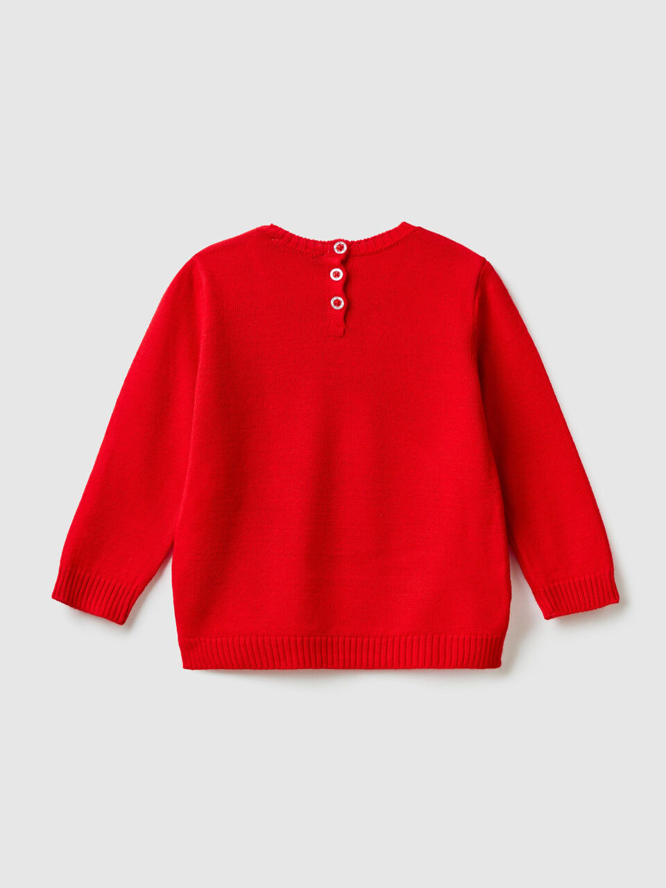 Sweater with inlay and lurex image number 2