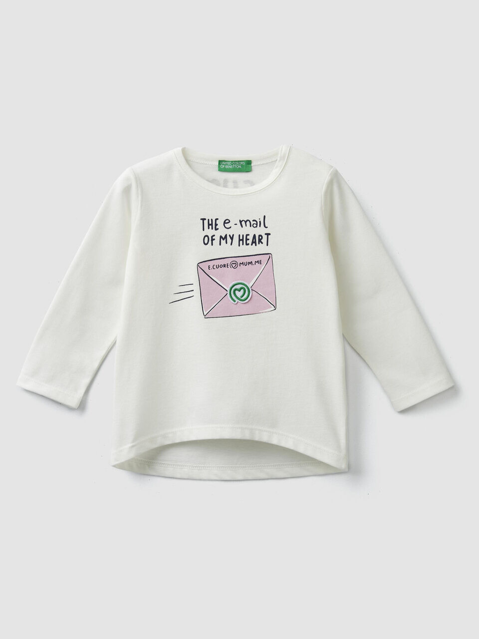 T-shirt with prints and patches image number 1