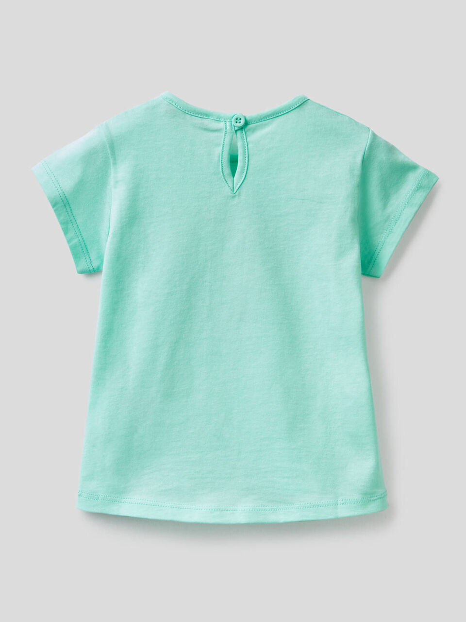 T-shirt with neon print image number 2